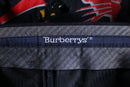 ”Burberrys” navy wide trousers