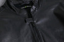 "DKNY JEANS" single riders leather jacket