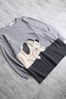 dog design loose knit