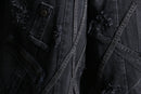 "Re:make" extra buggy black denim