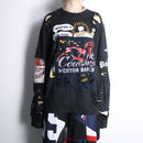 Re:make damage design long tee