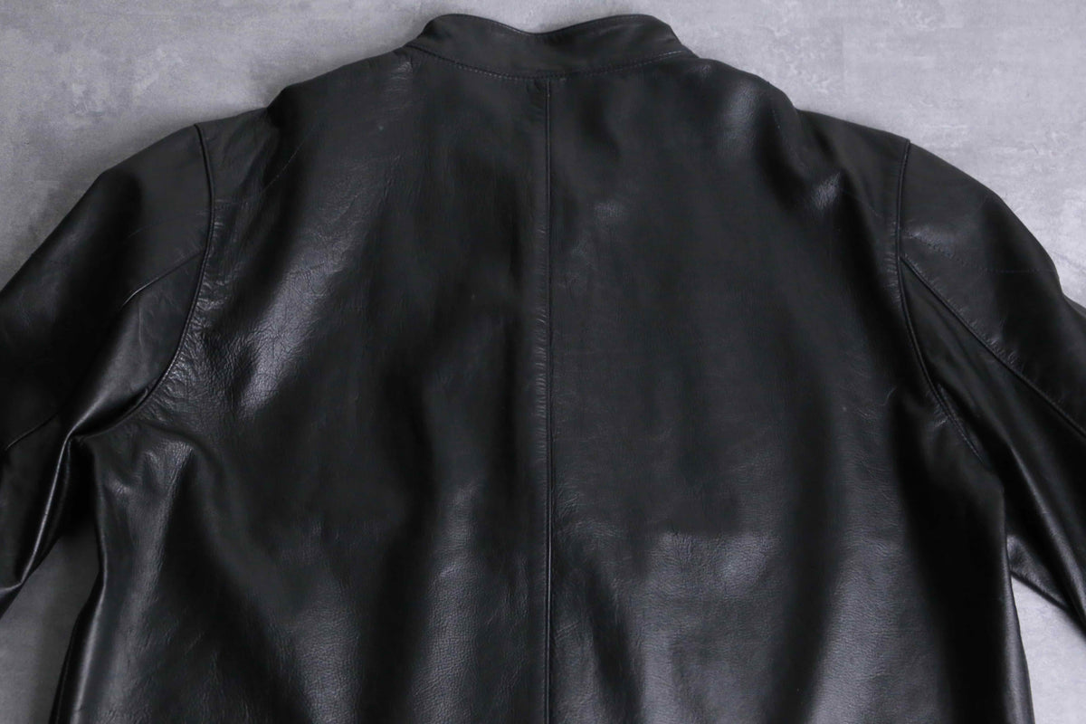 ジャケット・アウター DKNY archive leather jacket black-leather-dkny-jacket-