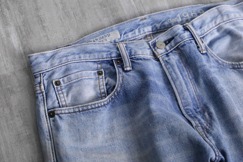 ''Re:make''docking wide flare denim