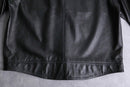 "DKNY JEANS" single riders leather jacket
