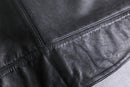 "DKNY JEANS" single riders leather jacket