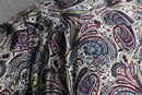 ”GUESS JEANS” paisley pattern open collar shirt