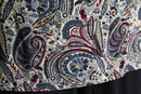 ”GUESS JEANS” paisley pattern open collar shirt