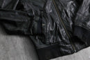 2000s DIESEL lamb skin leather blouson