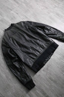 2000s DIESEL lamb skin leather blouson
