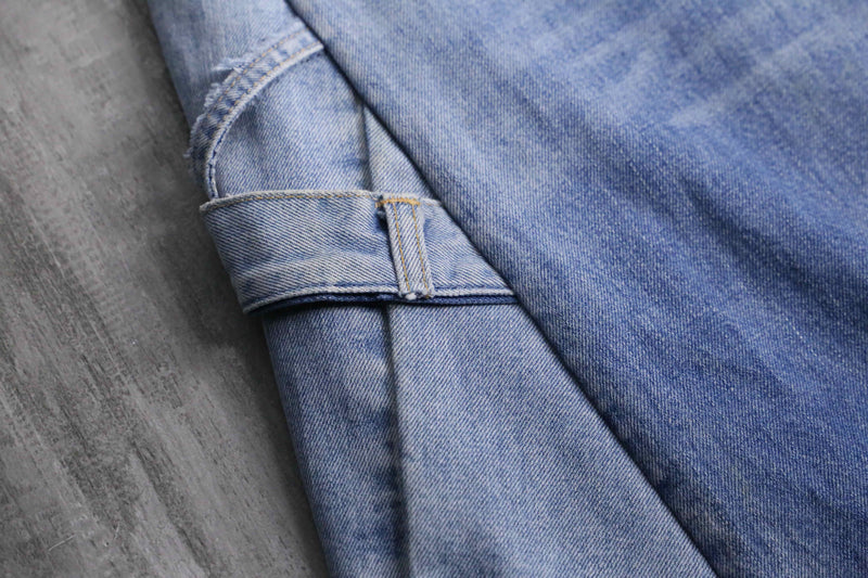 ''Re:make''docking wide flare denim