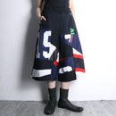 "Re:make" game fabric docking half pants