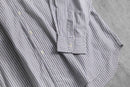2000s CALVIN KLEIN stripe band collar shirt