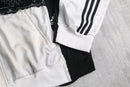 "Re:make" lace up design track jacket