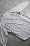 2000s CALVIN KLEIN stripe band collar shirt