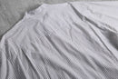 2000s CALVIN KLEIN stripe band collar shirt
