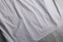 2000s CALVIN KLEIN stripe band collar shirt