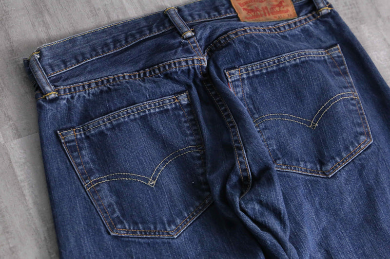 "Re:make" docking flare denim pants