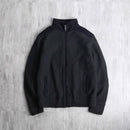 corduroy switched zip-up knit jacket