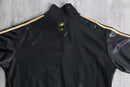 “adidas CHILE62” gold line shiny track jacket