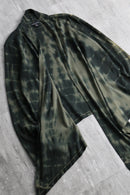 00's unusual tie-dye cardigan
