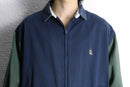 “NAUTICA” bi-color cotton zip jacket