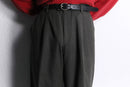 dark gray euro wool trousers