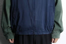 “NAUTICA” bi-color cotton zip jacket