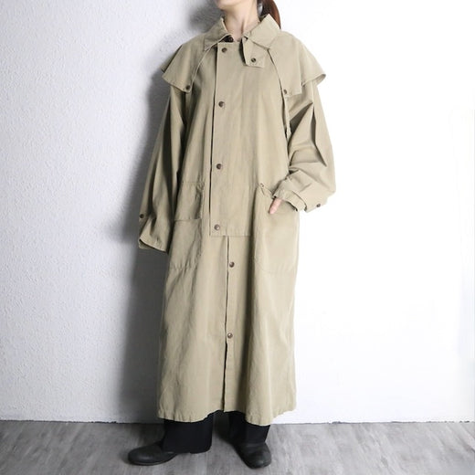 “Marlboro Classics” beige oversized riding coat