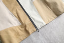 "Re:make" track denim blouson "beige color"