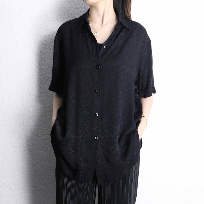 zebra full pattern poly h/s shirt