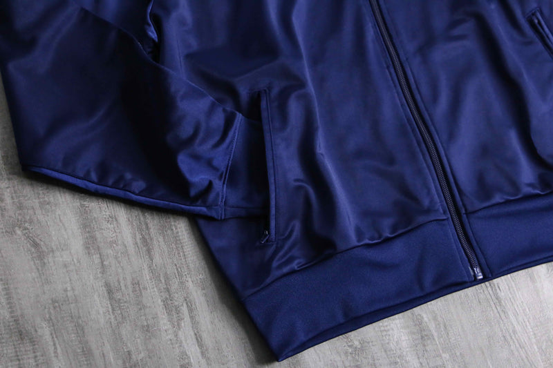 "adidas" navy track jacket