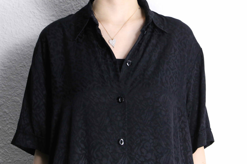zebra full pattern poly h/s shirt