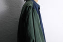 “NAUTICA” bi-color cotton zip jacket