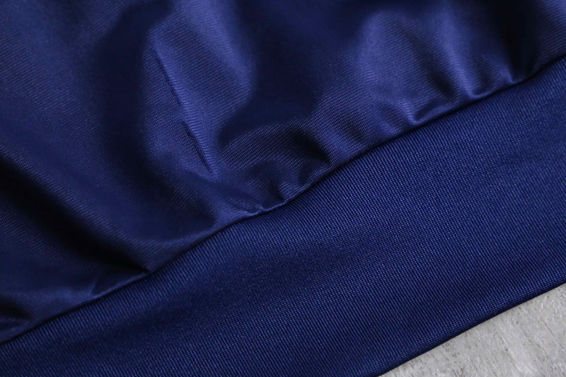 "adidas" navy track jacket