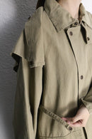 “Marlboro Classics” beige oversized riding coat