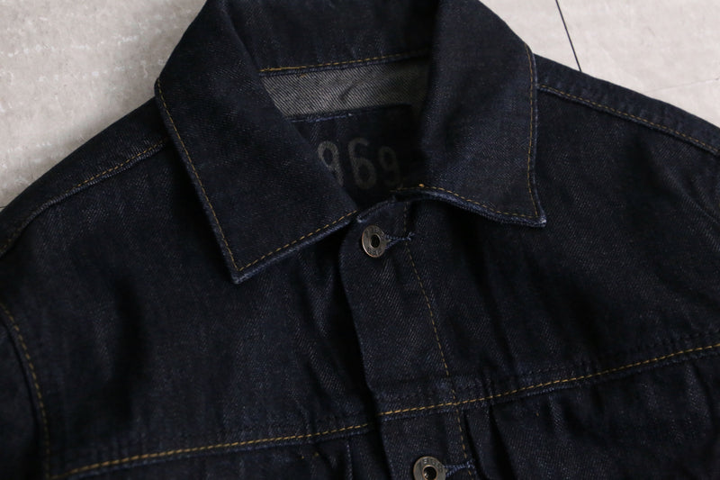 "gap 1969" 2nd type dark indigo denim jacket
