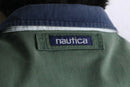 “NAUTICA” bi-color cotton zip jacket