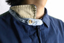 “NAUTICA” bi-color cotton zip jacket