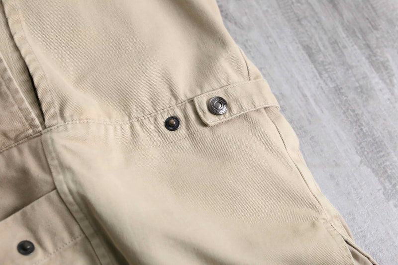 90's "BANANA REPUBLIC" cream safari style vest