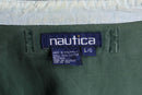 “NAUTICA” bi-color cotton zip jacket
