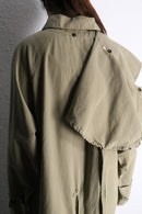 “Marlboro Classics” beige oversized riding coat