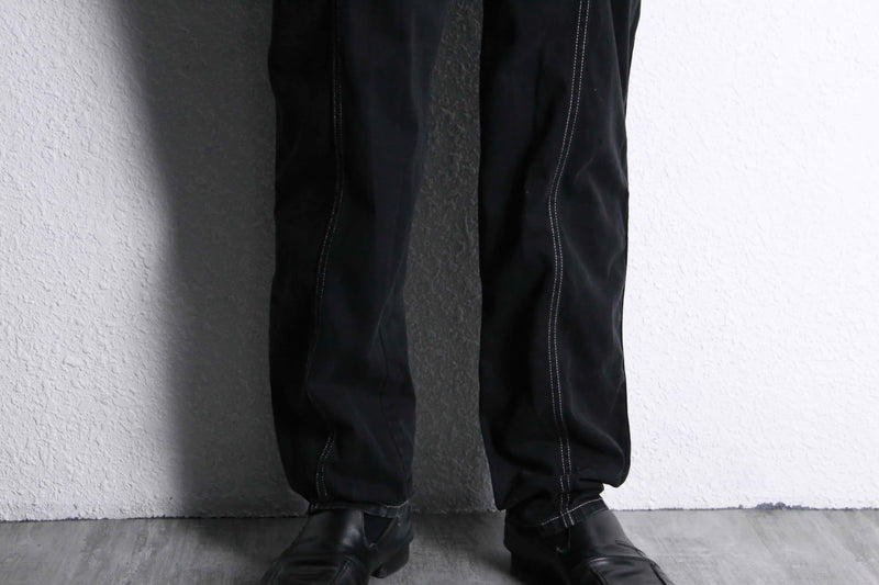 stitch design cotton twill jump suit