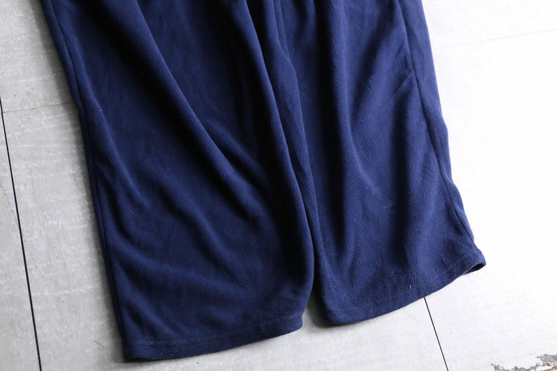 "KING SIZE" blue color fleece tapered pants