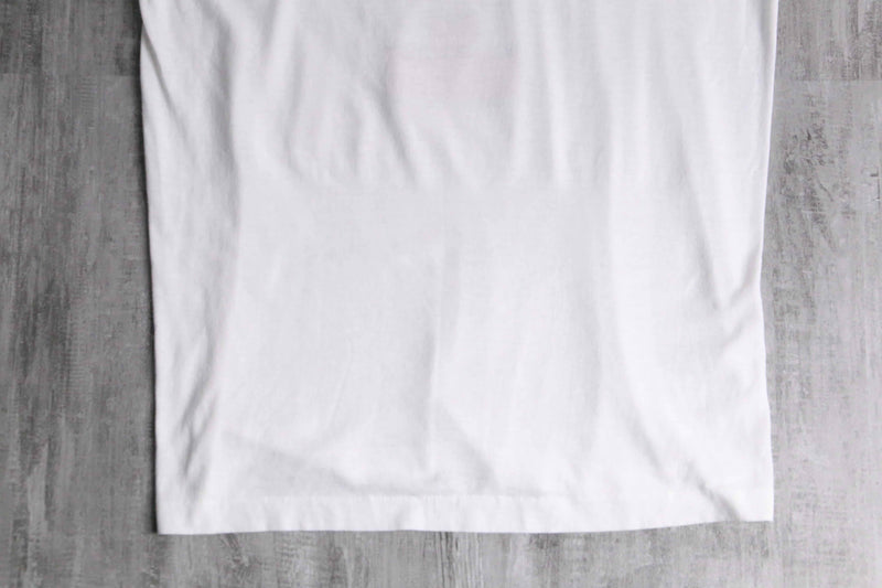 baseball bird print linger tee