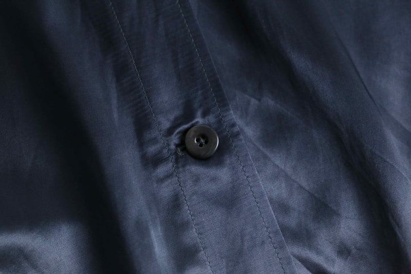 “Liz claiborne” shiny navy shirt jacket