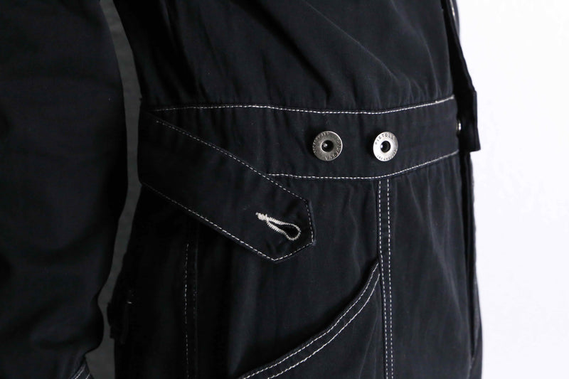 stitch design cotton twill jump suit