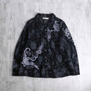 flower embroidery design jacket