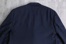 “STTAFORD” navy color 2 gold button single blazer