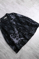 flower embroidery design jacket