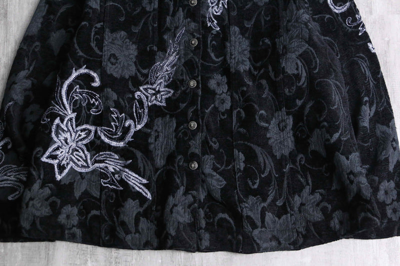 flower embroidery design jacket